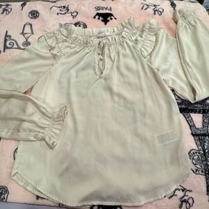 Cream color GAP blouse